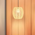 thumbnail image 4 of TEHAUX Pantalla Colgante Beige De Hierro Y Para Estilo Bohemio En Hogar, 4 of 6