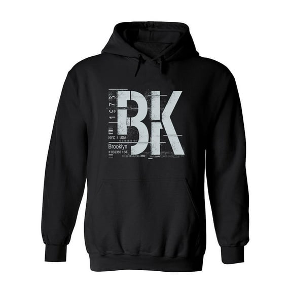 Brooklyn 1976 Hoodie Men -Image by Shutterstock, Male XX-Large