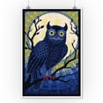 thumbnail image 2 of Owl, Paper Mosaic (9x12 Wall Art Print, Home Decor), 2 of 3