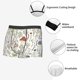 thumbnail image 3 of Balery Colorful Mushrooms and Plants Calzoncillos bóxer para hombre, ropa interior de algodón suave y transpirable con cinturilla de nailon-X-Large, 3 of 5