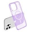 thumbnail image 2 of Allytech Glitter Case for iPhone 15 Pro Max, iPhone 15 Pro Max Magnetic Cover, Wireless Charging Bling Glitter Shockproof Bumper Chic Back Cover for Girls Women - Purple, 2 of 8