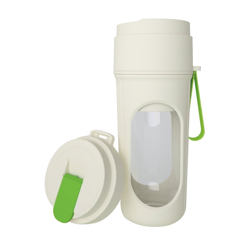 Portable multifunctional small juicer, 1500 mAh battery capacity, 12-blade steel knife, Type-c charging port, safety lock design.