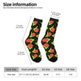 thumbnail image 2 of JUNZAN Cartoon Snail Mens Funny Socks for Men Women Colorful Fun Novelty Crew Patterned Socks, 2 of 6