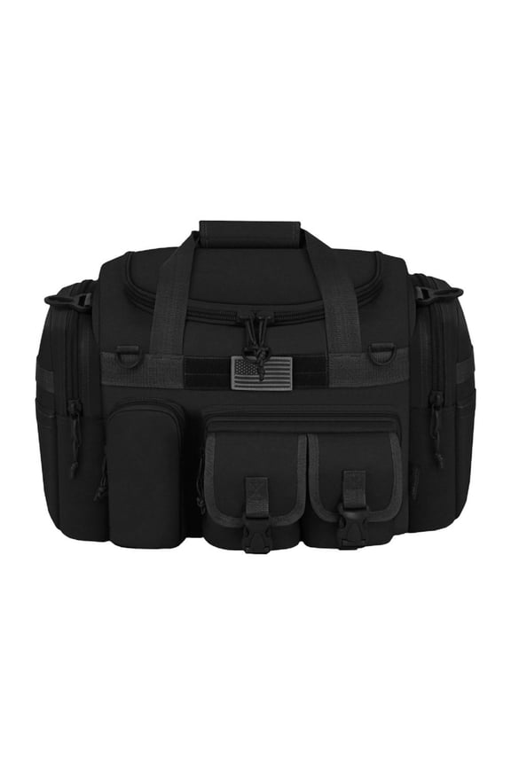 Tactical Outdoor Multi Pockets Heavy Duty 18" Duffel Bag Black