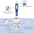 thumbnail image 5 of 2pcs Comfortable Handle Edging Color Separation Brush, 5 of 5