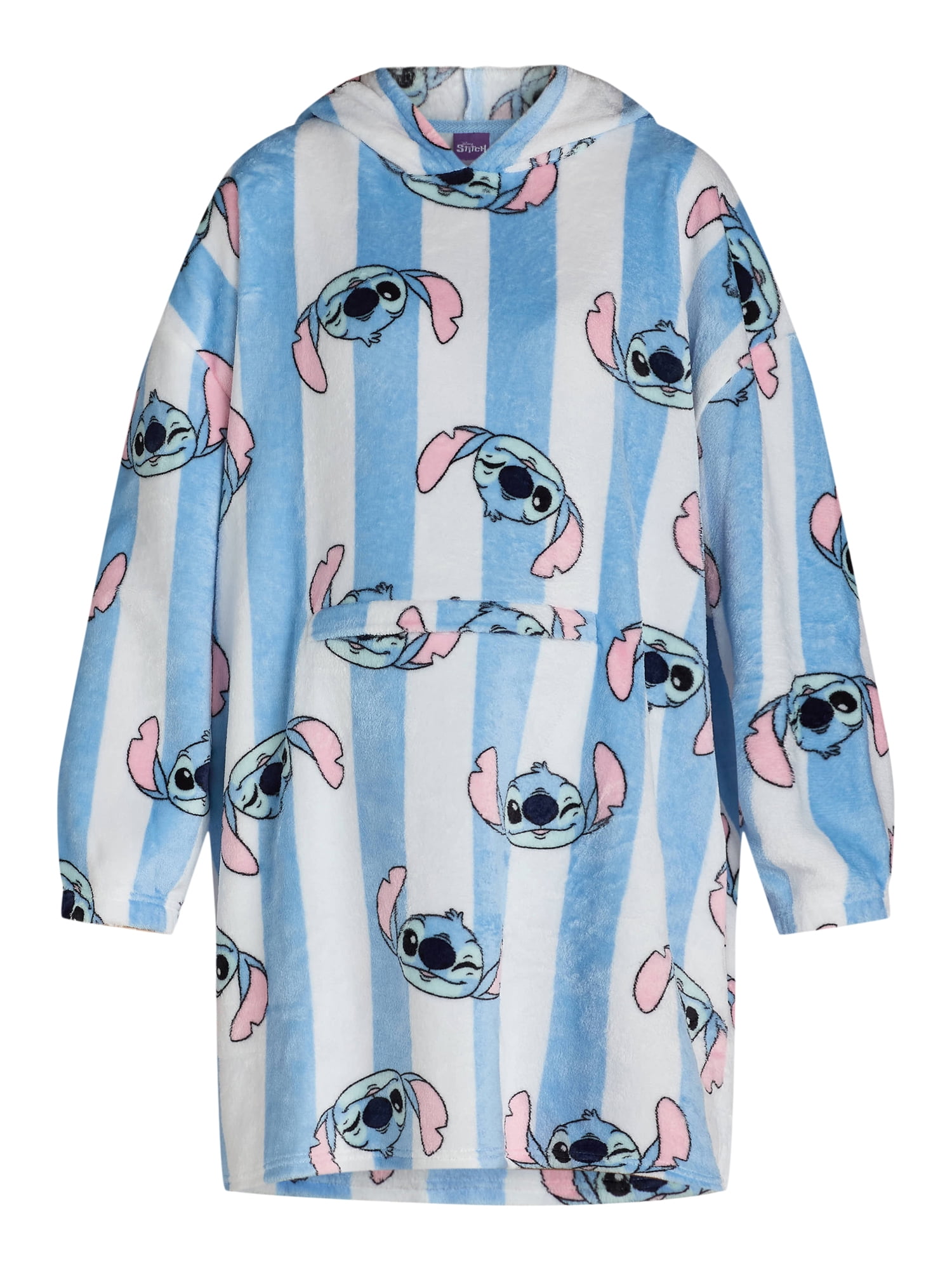 Disney Stitch Plush Hooded Lounger - XS-3X Sizes - Walmart.com