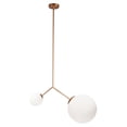 thumbnail image 2 of Dainolite 2 Light Incandescent Pendant, 2 of 2