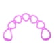 thumbnail image 1 of Banda de resistencia para ejercicios de estiramiento, 7 unidades, portátil, para el hogar, brazos, hombros, pies, piernas, ligamentos y caminar. Violeta, 1 of 6