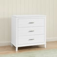 thumbnail image 5 of Delta Children Phoebe 3 Drawer Dresser with Interlocking Drawers, Bianca White, 5 of 16