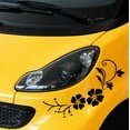 thumbnail image 3 of Walbest 1 Pack Car Sticker, Removable Reflective Flower Vine Car Bonnet Body Window Sticker Car Auto Decal Universal, 3 of 5