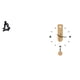 thumbnail image 1 of Figura de escritorio,Escultura abstracta de pensador para decoración de oficina y hogar.,Reloj de pared,Reloj de pared decorativo para baño y dormitorio.,Reloj de pared redondo silencioso y, 1 of 8