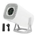 thumbnail image 2 of Movie Projector, Small Portable Projector 200 ANSI Lm Brightness 180 Rotation WiFi 6  for Travel EU Plug,UK Plug,US Plug,AU Plug, 2 of 7