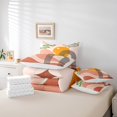 thumbnail image 4 of Erosebridal Abstract Geometry Bedding Sets Queen Size, Chic Stripes Comforter Sets with Sheets, Modern Minimalism Decor, 7 Pieces, 4 of 5