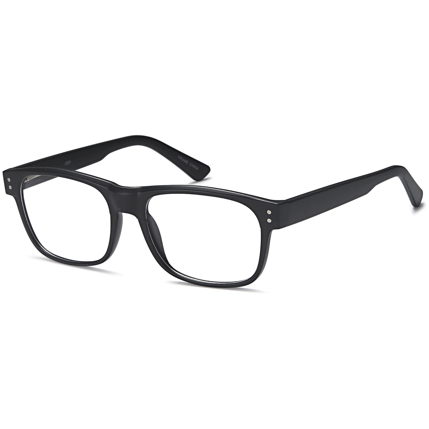 Men S Eyeglasses 57 19 155 Black Plastic