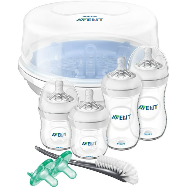 Philips Avent Natural Baby Bottle Essentials Baby Gift Set, SCD208/01