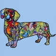 thumbnail image 3 of CafePress - Wild Dachshund Light T Shirt - Men's Classic Graphic T-Shirt, 3 of 4