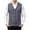 A01 Gray, variant on Mens Sweater Vest V Neck Button Down Sleeveless Cardigan Argyle Diamond Cable Knit Waistcoat with Front Pockets Gentlemen Business Casual Fall Winter Outerwear