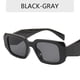 thumbnail image 1 of Pequeño polígono Marco rectangular Gafas de sol para mujer Diseñador de moda Gafas de sol Hombres Gafas negras clásicas Sombras Black-Gray, 1 of 5