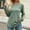 Green, variant on Womens Fall Fashion Long Sleeve Shirts Dressy Casual Pleated Basic Trendy Tops Winter Clothes 2025