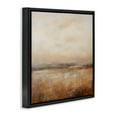 thumbnail image 3 of Stupell Industries Calm Abstract Landscape Neutrals Black Framed Floater Canvas Wall Art, design by Creative Studio, 25 x 25, 3 of 9