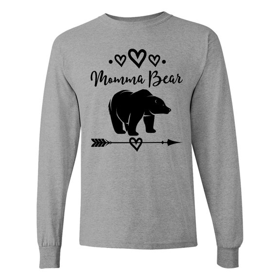 Inktastic Momma Bear Tribal Arrow Long Sleeve T-Shirt
