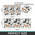 thumbnail image 7 of Dachshund Footprint Kitchen Rugs Sets Of 2,Anti Fatigue Kitchen Mat Rugs Non Slip Washable,Decorative Kitchen Floor Mats for Kitchen,Sink,Laundry,17"x30"+17"x47", 7 of 7