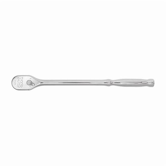 Sk Professional Tools Hand Ratchet, 15 in, Chrome, 1/2 in 80221