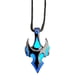 thumbnail image 5 of 2 Collares Con Colgante Luminoso De Cabeza De Toro, Collar De Cadena Larga Para Fiesta, Color Azul, 5 of 7