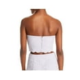thumbnail image 2 of Aqua Womens Lace Bustier Strapless Top, 2 of 2