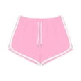 thumbnail image 2 of SROBPTY Womens Summer Shorts Plus Size, Sports Shorts for Women, Women Casual Summer Solid Sports Workout Yoga Active Shorts Pink L, 2 of 5