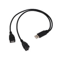 thumbnail image 2 of USB 2.0A macho a 2 USB dual hembra Jack Y divisor adaptador de cable, 2 of 8