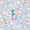Blue B, variant on Feelyou Cute Unicorn L Initial Twin Comforter Sets for Kids, Cartoon Monogram Bedding Set, Blue Multicolor, Colorful Stars Reversible, 2pcs