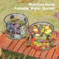 thumbnail image 2 of Collapsible Bucket, Portable Camping Outdoor Buckets Water Container, 2 of 6