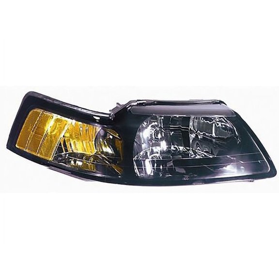Right Headlight Assembly - Compatible with 2001 - 2004 Ford Mustang 2002 2003