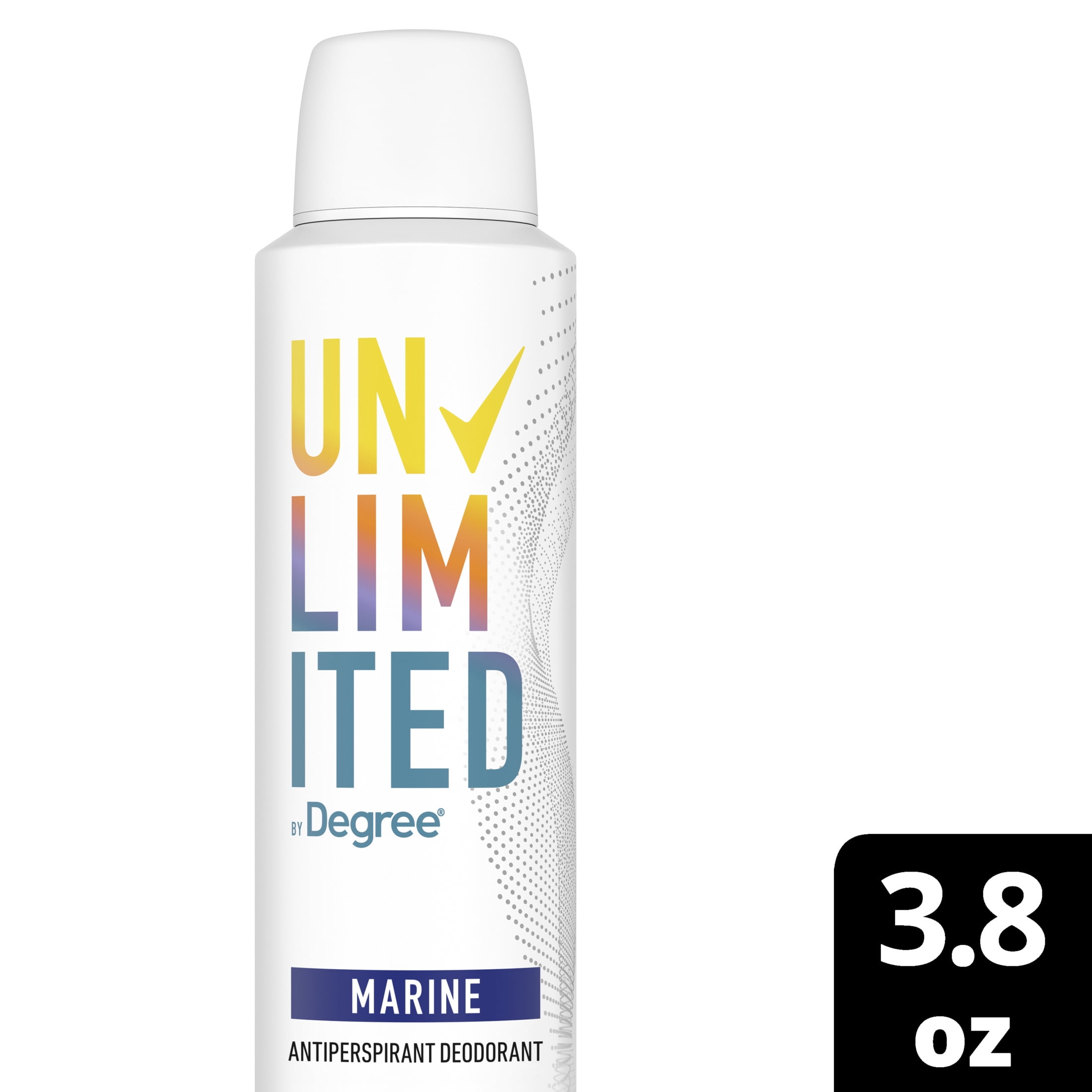 Degree Unlimited Antiperspirant Deodorant Marine, 3.8 oz