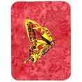 thumbnail image 1 of Carolines Treasures 8862LCB Butterfly On Red Glass Cutting Board - Large, 1 of 1