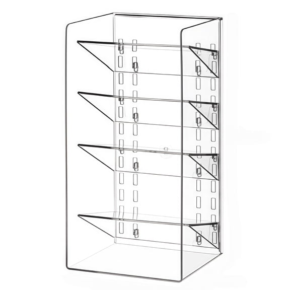 Acrylic Makeup Storage Organizer Unit with Drawer for Cosmetics and Brushes