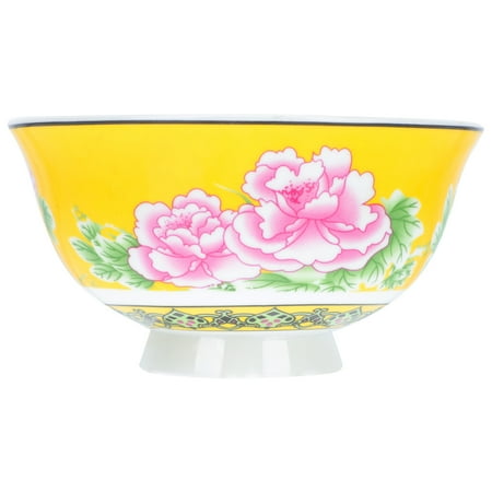 

1Pc Ethnic Wind Buttered Tea Bowl Exquisite Ceramic Butter Tea Rice Bowl