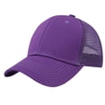 thumbnail image 2 of Noric Baseball Cap with Breathable Mesh Unisex Adjustable Cotton Structured Hat Curved Brim Sun Hat for Summer Trave Outdoor Activities, 2 of 5