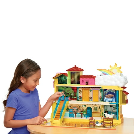 Disney Encanto Magical Casa Madrigal Interactive Small Fashion Doll Dollhouse Playset