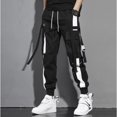 thumbnail image 1 of Hip Hop Pantalones Hombre Streetwear Cargo Jogger Pantalónpangjing, 1 of 4