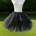 thumbnail image 4 of FEIFLY Women Elegant Chiffon High Waist Flowy Skirt With Bow Detail Casual Formal Wear Trendy Carnival Skirts Work Business Holiday Solid Color Daily Wear, 4 of 4