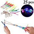 thumbnail image 2 of 25PCS Slingshot Toy Light up Creative Flying Toy Party Favor Finger Toy for Kids, 2 of 9
