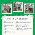 thumbnail image 5 of Funphix Durable Children Outdoor Playsets, Multicolor Wood, 5 of 9