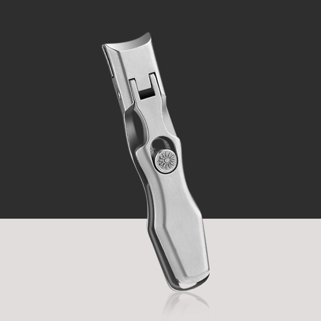 Clippers de Uñas para Uñas Gruesas Clippers de Uñas - Clippers de Uñas de Acero - Hoja de Corte Hiperbólica Clippers de Uñas de Apertura Ancha Portátil