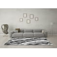 thumbnail image 3 of Ahgly Company Indoor Square Animal Gray Modern Area Rugs, 6' Square, 3 of 4