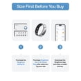 thumbnail image 2 of RingConn Gen 2 Air - Anillo inteligente AI-Smart ultrafino, 10 días de duración de la batería, rastreador de sueño, estrés y recursos humanos, anillos inteligentes para hombres y hombres, IP68, 2 of 5