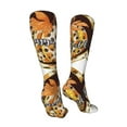 thumbnail image 3 of Honeii Fall Farmhouse Pumpkins Print Calf Socks Sports Socks Seamless Toe, Trouser Socks,Knee High Long Socks for Women and Men-One Size, 3 of 8