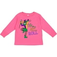 thumbnail image 3 of Inktastic Let the Good Times Roll Mardi Gras Jester Boys or Girls Long Sleeve Toddler T-Shirt, 3 of 5