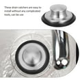 thumbnail image 3 of Disposal Drain Stopper Garbage Disposal Drain Cover Sink Plug Silver 8.50X8.50X3.50CM, 3 of 6